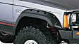 10035-07 Front, Driver and Passenger Side Fender Flares, Black Cut-out for Jeep Series