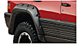 10916-07 Front and Rear, Driver and Passenger Side Fender Flares, Black Cut-out for Jeep Series