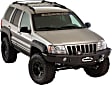 2001 Jeep Grand Cherokee Laredo 8 Cyl 4.7L - Front and Rear, Driver and Passenger Side, Fender Flares, Matte Black, Cut-out for Jeep Series