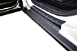 14095 Trail Armor Series Rocker Panel Guards - Black, Thermoplastic, Set of 2