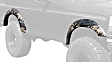 20019-11 Front, Driver and Passenger Side Fender Flares, Black Extend-A-Fender Series