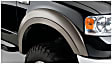2004 Ford F-150 - Front, Driver and Passenger Side, Fender Flares, Styleside, Tire Coverage 2 in., Black, Extend-A-Fender Series