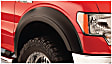 2012 Ford F-150 - Front, Driver and Passenger Side, Fender Flares, Styleside, Side Molding Modification Required, Tire Coverage 1.75 in., Black, Extend-A-Fender Series