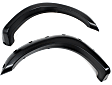 20073-02 Front, Driver and Passenger Side Cut-Out Extra Coverage Series Fender Flares, Black