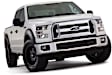 20091-02 Front, Driver and Passenger Side Fender Flares, Black Pocket Style Series