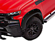 20115-02 Front, Driver and Passenger Side Fender Flares, Matte Black OE Style Series