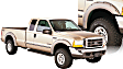 20914-02 Front and Rear, Driver and Passenger Side Fender Flares, Black Pocket Style Series