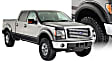 2009 Ford F-150 - Front and Rear, Driver and Passenger Side, Fender Flares, Styleside, Tire Coverage 1.5 in., Black, Pocket Style Series
