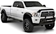 20946-02 Front and Rear, Driver and Passenger Side Fender Flares, Black Max Coverage Pocket Style Series