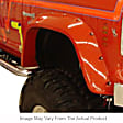 21010-11 Rear, Driver and Passenger Side Fender Flares, Black Cut-Out Series