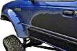 2002 Ford Ranger - Front, Driver and Passenger Side, Fender Flares, Styleside, With Screw Pocket, Tire Coverage 4 in., Black, Cut-Out Series