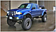 2002 Ford Ranger - Front, Driver and Passenger Side, Fender Flares, Styleside, With Screw Pocket, Tire Coverage 4 in., Black, Cut-Out Series