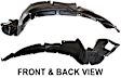 2003 Lexus RX300 - Front, Driver Side Fender Liner