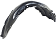 Front, Passenger Side Fender Liner, Inner Panel, Base Model, 8 Cyl., 4.7L Engine