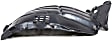 Front, Passenger Side, Front Section Fender Liner, Base Model