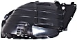 Front, Passenger Side, Front Section Fender Liner, Base Model