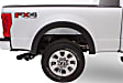 21917-02 Front and Rear, Driver and Passenger Side Fender Flares, Black OE Style Series