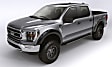 2014 Ford F-150 - Front and Rear, Driver and Passenger Side, Fender Flares, Fleetside, Black, Forge Series