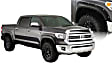 30918-02 Front and Rear, Driver and Passenger Side Fender Flares, Black Pocket Style Series