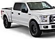 30918-13 Front and Rear, Driver and Passenger Side Fender Flares, White Pocket Style Painted Series
