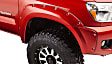 31079-02 Front, Driver and Passenger Side Fender Flares, Black Pocket Style Series