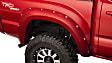31080-02 Rear, Driver and Passenger Side Fender Flares, Black Pocket Style Series