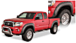 2006 Toyota Tacoma - Front and Rear, Driver and Passenger Side, Fender Flares, 73.5 in. Bed, Fleetside, Tire Coverage 2 in., Black, Pocket Style Series