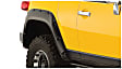 31922-02 Front and Rear, Driver and Passenger Side Fender Flares, Black Pocket Style Series