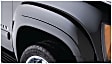 2012 Chevrolet Suburban 2500 - Front, Driver and Passenger Side, Fender Flares, Tire Coverage 0.50 in., Black, OE Style Series