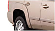 2013 Chevrolet Tahoe - Rear, Driver and Passenger Side, Fender Flares, Tire Coverage 0.50 in., Black, OE Style Series