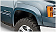 2012 GMC Sierra 2500 HD - Front, Driver and Passenger Side, Fender Flares, 78.7 in. Bed, Fleetside, Tire Coverage 1.75 in., Black, Extend-A-Fender Series
