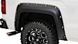 2016 GMC Sierra 1500 - Rear, Driver and Passenger Side, Fender Flares, Fleetside, Black, Pocket Style Series