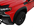 40153-02 Front, Driver and Passenger Side Fender Flares, Black OE Style Series