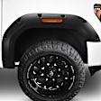 40165-02 Front, Driver and Passenger Side Fender Flares, Black Pocket Style Series