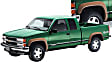 1990 GMC C2500 - Front and Rear, Driver and Passenger Side, Fender Flares, Fleetside, Tire Coverage 1.75 in., Black, Extend-A-Fender Series