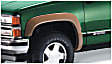 1990 GMC C2500 - Front and Rear, Driver and Passenger Side, Fender Flares, Fleetside, Tire Coverage 1.75 in., Black, Extend-A-Fender Series