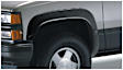 1990 GMC C2500 - Front and Rear, Driver and Passenger Side, Fender Flares, Fleetside, Tire Coverage 1.75 in., Black, Extend-A-Fender Series