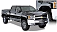 40924-02 Front and Rear, Driver and Passenger Side Fender Flares, Black Pocket Style Series