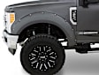40927-14 Front and Rear, Driver and Passenger Side Fender Flares, White Pocket Style Series