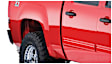2013 GMC Sierra 1500 - Front and Rear, Driver and Passenger Side, Fender Flares, 97.6 in. Bed, Fleetside, Tire Coverage 2 in., Black, Boss pocket style Series