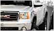 2013 GMC Sierra 1500 - Front and Rear, Driver and Passenger Side, Fender Flares, 97.6 in. Bed, Fleetside, Tire Coverage 2 in., Black, Boss pocket style Series