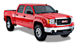 2013 GMC Sierra 1500 - Front and Rear, Driver and Passenger Side, Fender Flares, 97.6 in. Bed, Fleetside, Tire Coverage 2 in., Black, Boss pocket style Series