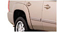 2011 Chevrolet Tahoe - Front and Rear, Driver and Passenger Side, Fender Flares, Tire Coverage 0.50 in., Black, OE Style Series