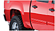 40947-02 Front and Rear, Driver and Passenger Side Fender Flares, Black Cut-Out Series