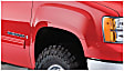 40947-02 Front and Rear, Driver and Passenger Side Fender Flares, Black Cut-Out Series