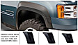 2008 GMC Sierra 2500 HD - Front and Rear, Driver and Passenger Side, Fender Flares, 97.6 in. Bed, Fleetside, Tire Coverage 1.75 in., Black, Extend-A-Fender Series