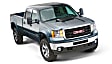 2008 GMC Sierra 2500 HD - Front and Rear, Driver and Passenger Side, Fender Flares, 97.6 in. Bed, Fleetside, Tire Coverage 1.75 in., Black, Extend-A-Fender Series