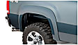 2008 GMC Sierra 2500 HD - Front and Rear, Driver and Passenger Side, Fender Flares, 97.6 in. Bed, Fleetside, Tire Coverage 1.75 in., Black, Extend-A-Fender Series
