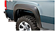 2008 GMC Sierra 2500 HD - Front and Rear, Driver and Passenger Side, Fender Flares, 97.6 in. Bed, Fleetside, Tire Coverage 1.75 in., Black, Extend-A-Fender Series