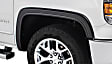 2014 GMC Sierra 1500 - Front and Rear, Driver and Passenger Side, Fender Flares, Fleetside, Factory Mud Flaps Must Be Removed, Tire Coverage 0.75 in., Black, OE Style Series